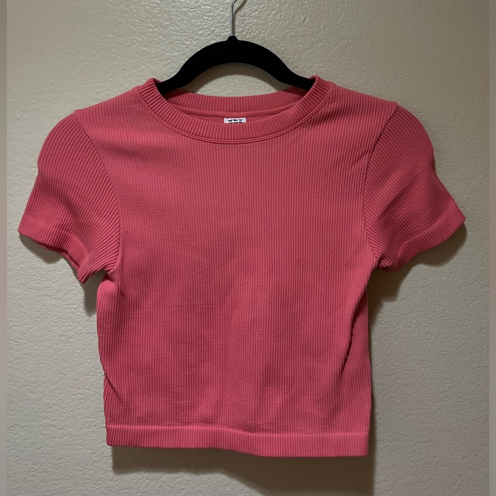 Pink crop top